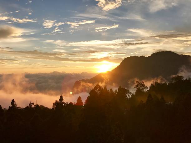istock Sunset over Alishan, Taiwan 979765508