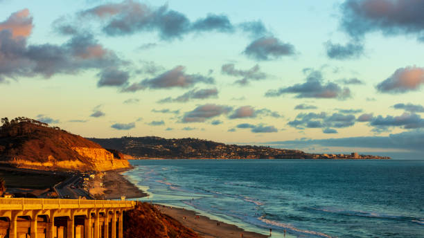istock The sunset at the Terry Pines Beach, San Diego, CA 979766724