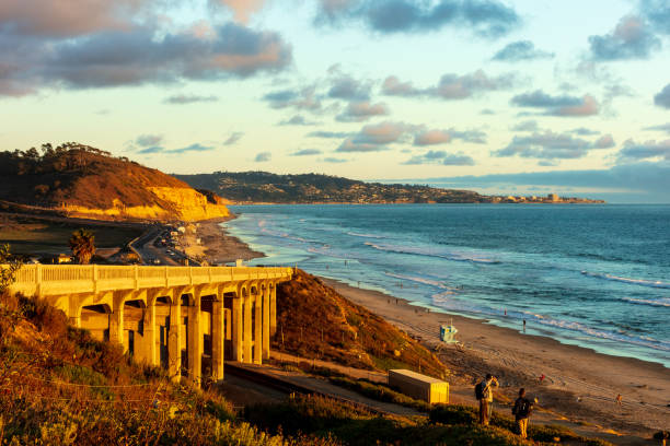 istock The sunset at the Terry Pines Beach, San Diego, CA 979773298