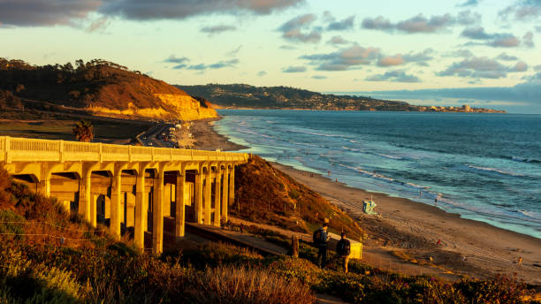 istock The sunset at the Terry Pines Beach, San Diego, CA 979773324
