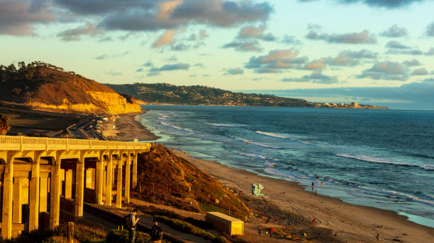 istock The sunset at the Terry Pines Beach, San Diego, CA 979781912