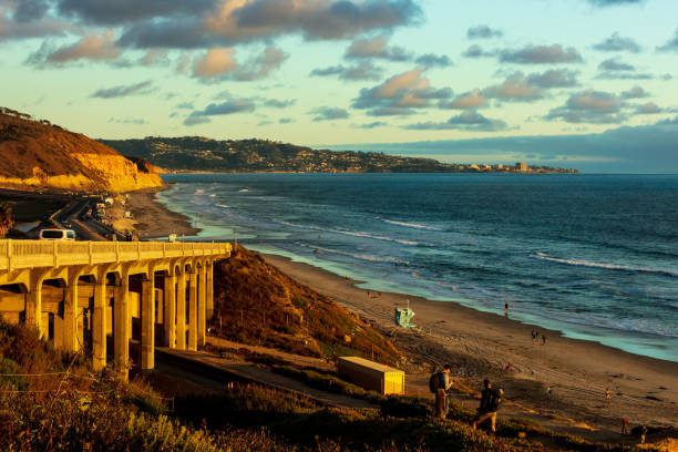 istock The sunset at the Terry Pines Beach, San Diego, CA 979781920