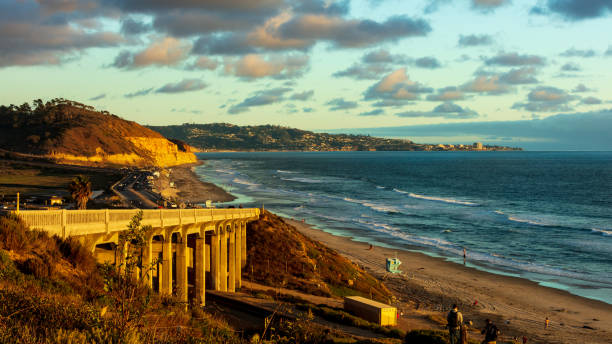 istock The sunset at the Terry Pines Beach, San Diego, CA 979787020