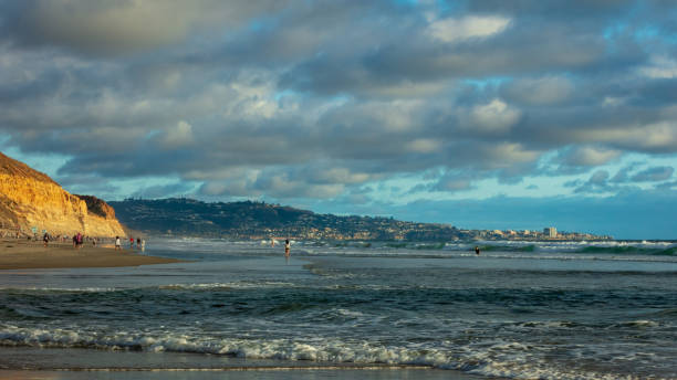 istock The sunset at the Terry Pines Beach, San Diego, CA 979793384