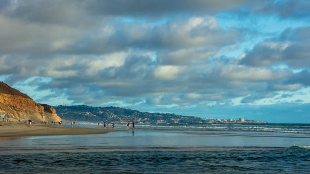 istock The sunset at the Terry Pines Beach, San Diego, CA 979793422