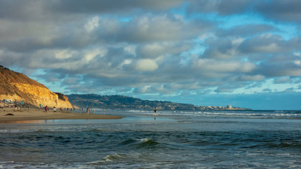 istock The sunset at the Terry Pines Beach, San Diego, CA 979793428