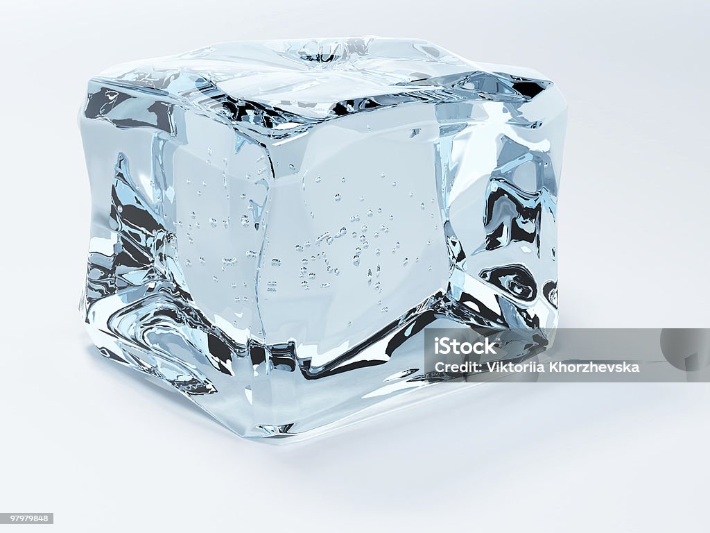 Кубик льда - Стоковые фото Без людей роялти-фри