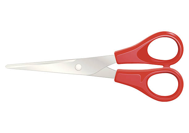 scissors vector art illustration