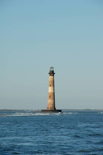 istock Waves roll past Morris Island Lighthouse near Charleston 97980578
