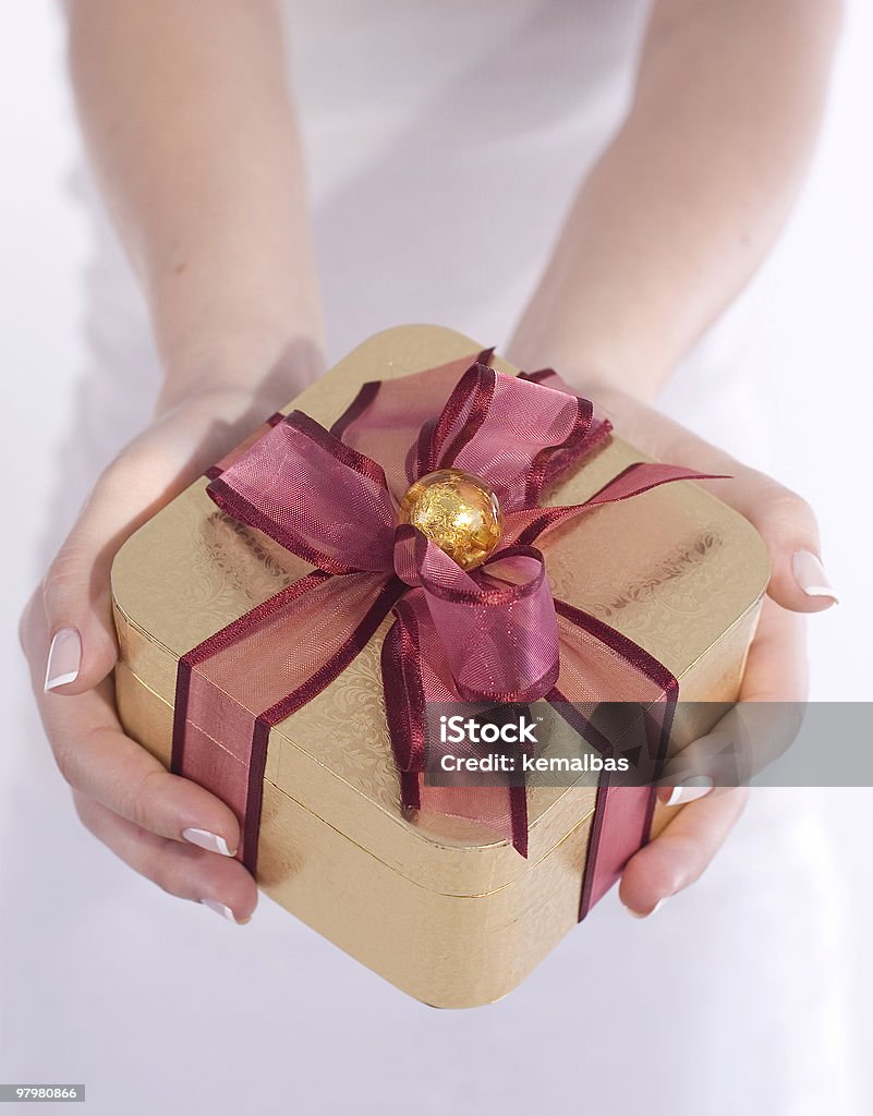 Manos terapia de caja de regalo - Foto de stock de Adulto libre de derechos