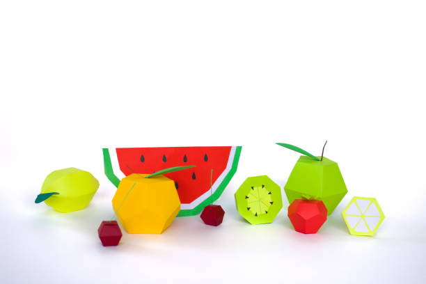 istock exotic fruits made of paper 979879162