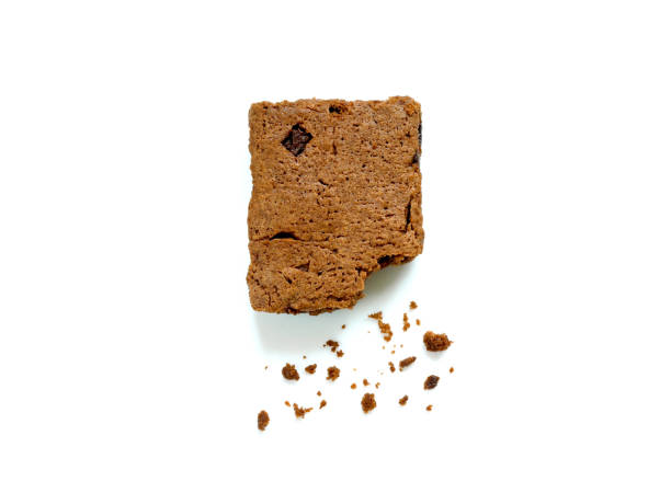 istock Brownie with crumbs 979879552