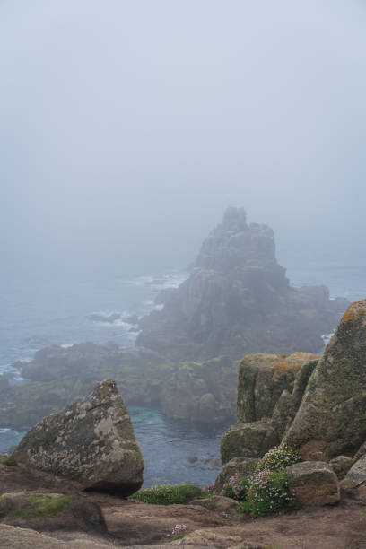 istock Large boulders on the coast in Lands End 979892316