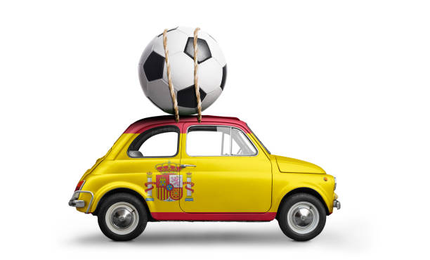 istock Spain football car 979901732