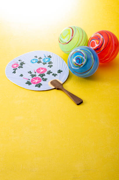 istock Japanese round fan 979906448
