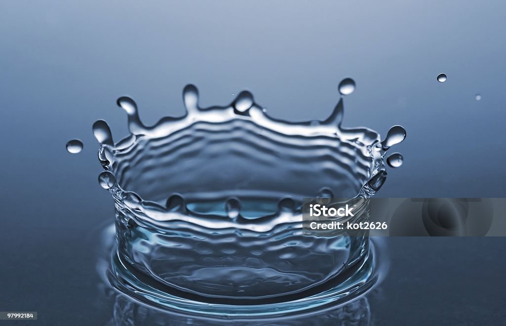 splash - Foto de stock de Azul royalty-free