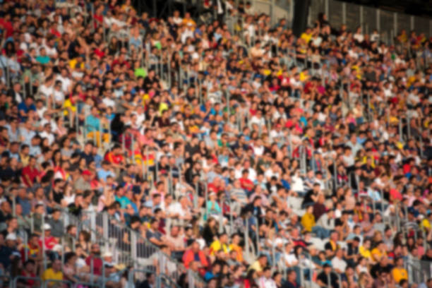 istock Blurred crowd of supporters 979925446