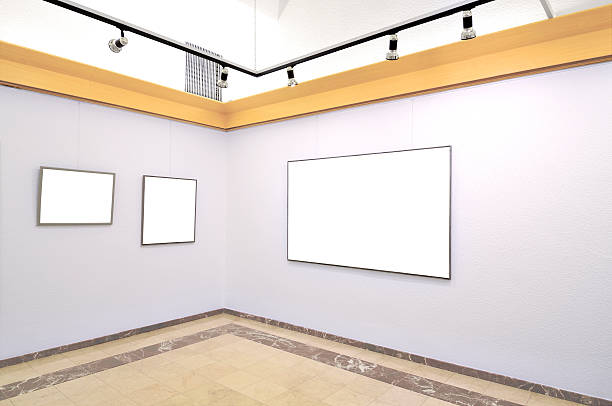 istock Gallery of blank canvases 97993471