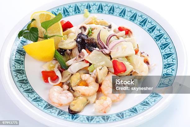 Seafood Combinations Stock Photo - Download Image Now - Abundance, Appetizer, Asia