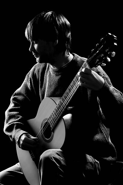 istock Guitarist. Concert party 97994046
