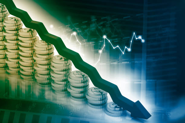 istock Graph showing business decline 979940504