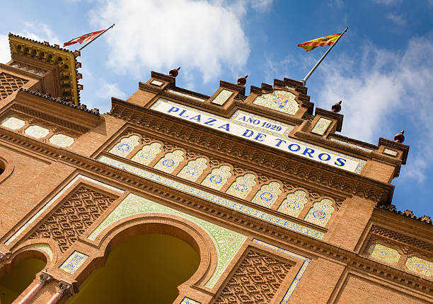 Madrid, Spain - November 02, 2009: Bullring of Las Ventas
