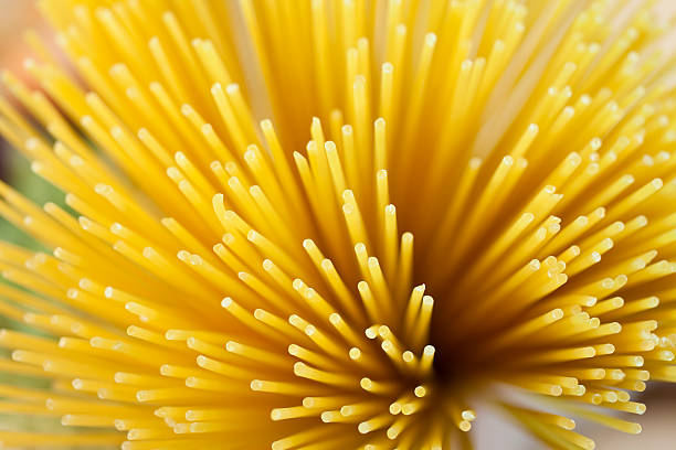 istock Abstract Shot of Dried Spaghetti Pasta 97994310
