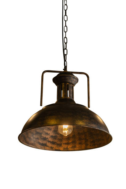istock Vintage incandescent Edison on white background. 979946960
