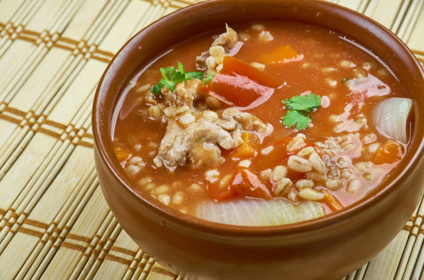 istock Mexican beef  Barley Soup 979955584