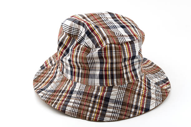 istock Plaid Fishing Hat 97995698