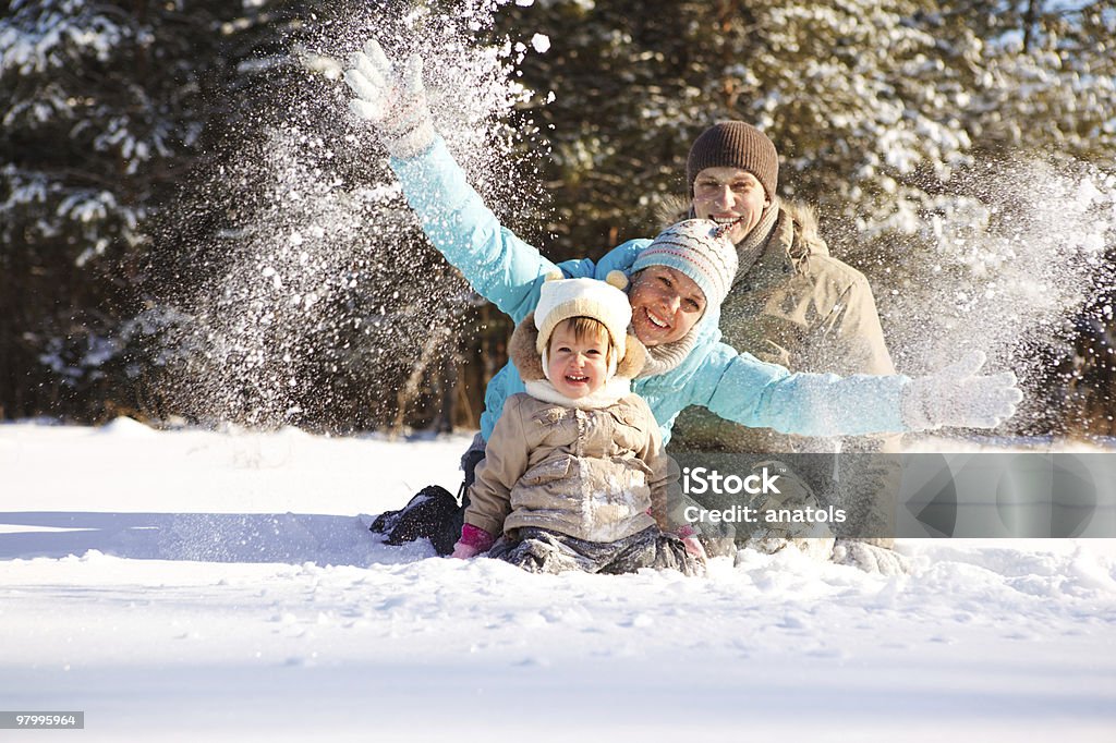 Diversão de inverno - Foto de stock de Alegria royalty-free