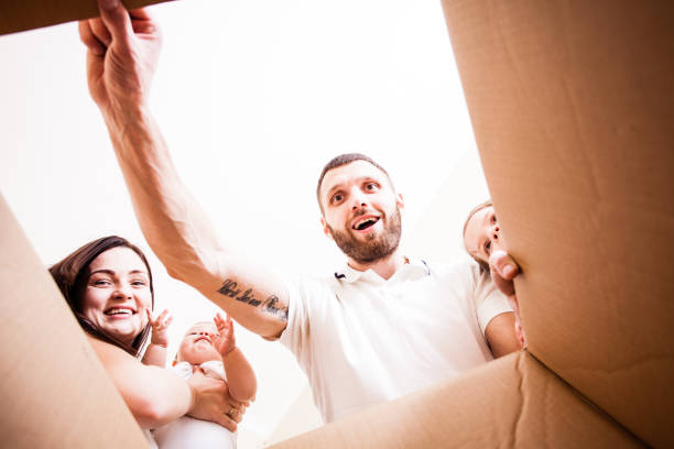 istock Surprise for a happy family 979966558