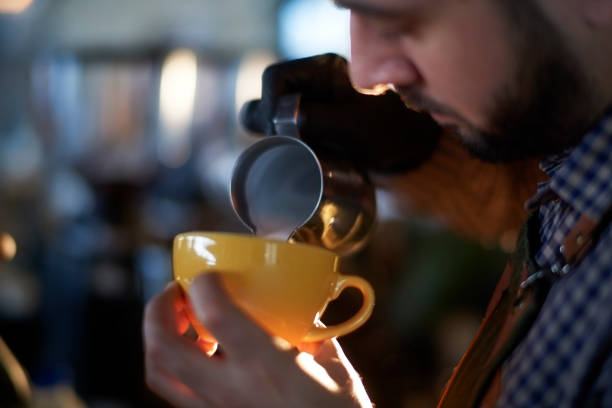 Barista in coffee shop