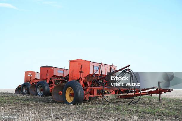 Time To Sow Stock Photo - Download Image Now - Planting, Saskatchewan, Agricultural Field