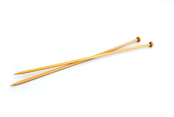 Knitting needles  knitting needle photos stock pictures, royalty-free photos & images