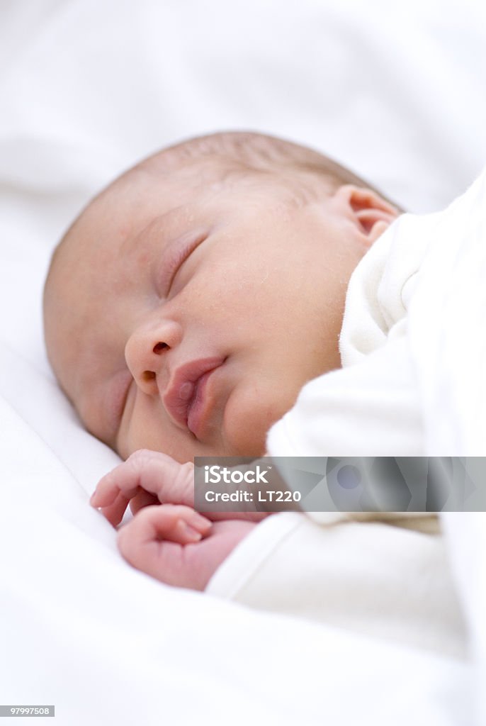 sleeping baby  Baby - Human Age Stock Photo