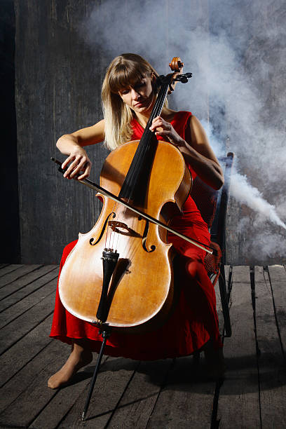 istock Beautiful cello musician 97998500
