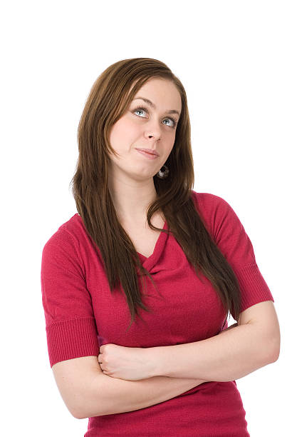 istock Beautiful young woman thinking 97998592