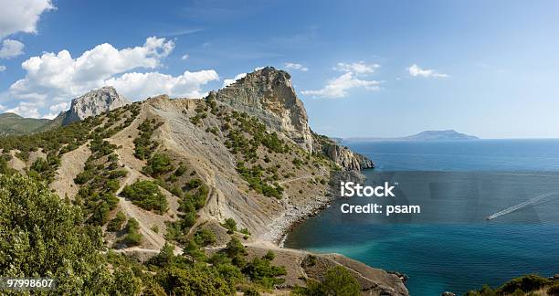 Crimea Coast Stock Photo - Download Image Now - Bay of Water, Blue, Cliff