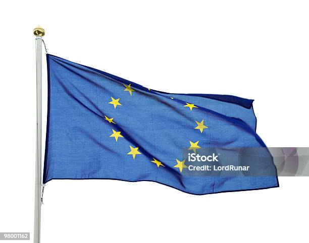 Bandera De La Comunidad Europea Foto de stock y más banco de imágenes de Bandera - Bandera, Bandera de la Comunidad Europea, Unión Europea