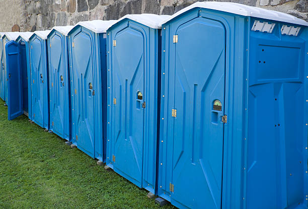 Portable toilets  portable toilet stock pictures, royalty-free photos & images