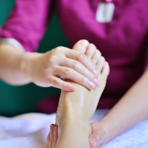 istock Close-up of Foot Massage 980016660