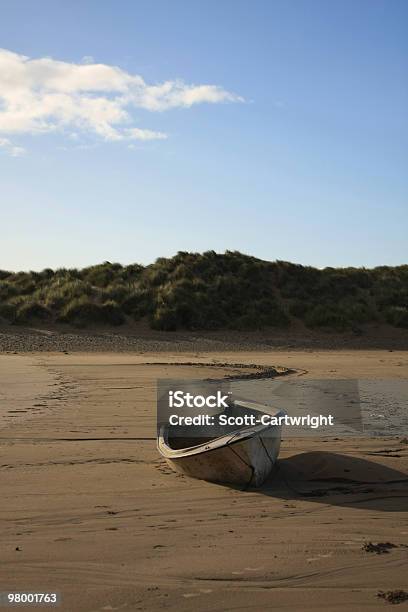 Abandoned Rowing Boat Stock Photo - Download Image Now - Beach, Color Image, Industrial Ship