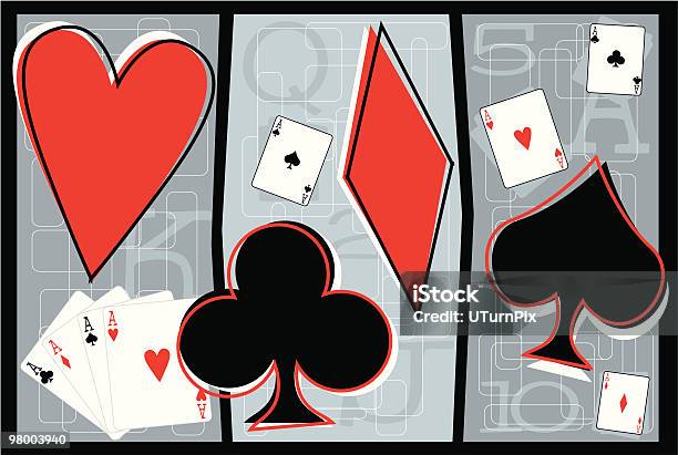 In The Cards Stock Illustration - Download Image Now - Ace, Animal Heart, Backgrounds