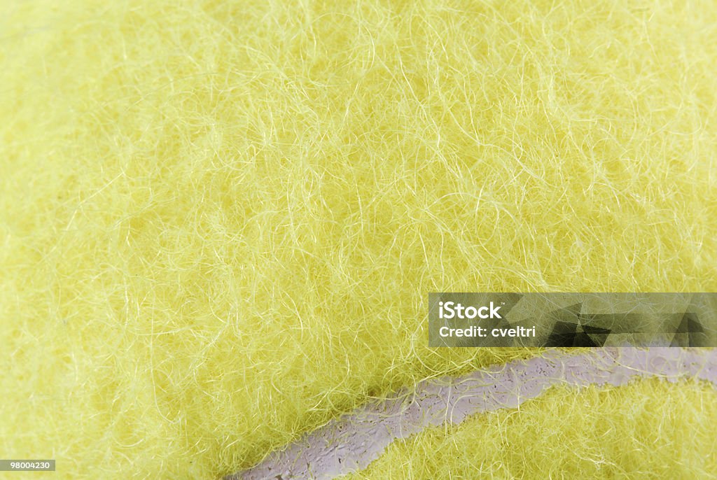 Tennis Ball  Close-up Stock Photo
