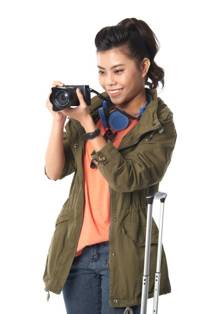 istock Attractive Tourist Taking Picture 980047972