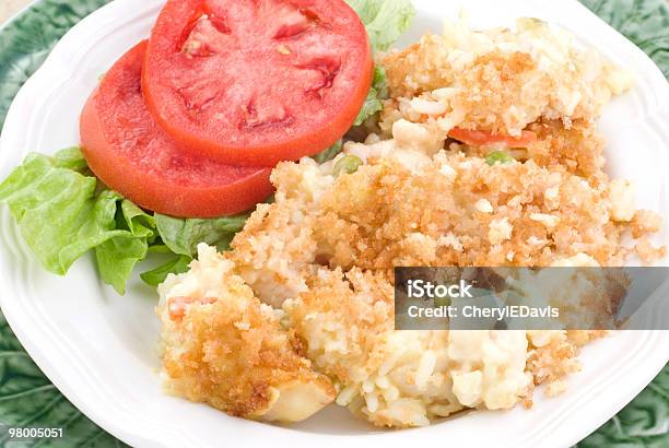 Chicken And Rice Casserole Stock Photo - Download Image Now - Casserole, Chicken Meat, Close-up