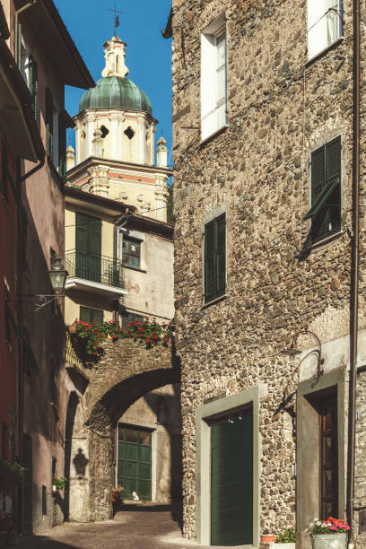 Old street of Pignone, Italy