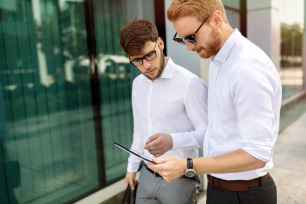 istock Business people talking outdoors 980062132