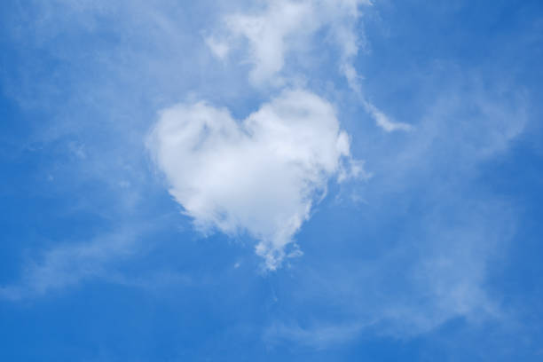 istock blue sky, heart shape cloud ecology concept background abstract 980067116